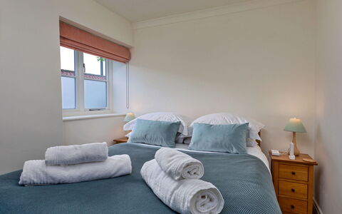 The Burrows: Furniture, Interior Design, Bed, Bedroom, Floor, Wood, Flooring, Ceiling, Bed Sheet, Room