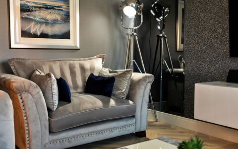 South Beach House: Furniture, Cushion, Throw Pillow, Living Room, Pillow, Natural Material, Design