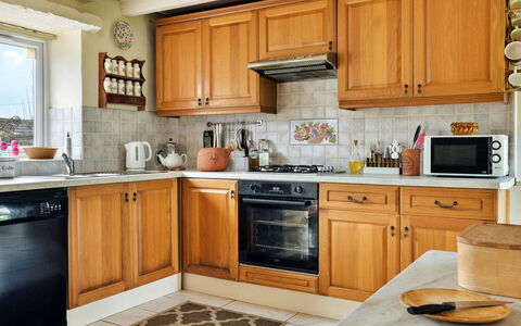 Vine Barn: Kitchen Appliance, Kitchen, Countertop, Cabinetry, Major Appliance, Furniture, Interior Design, Wood, Home Appliance, Cupboard