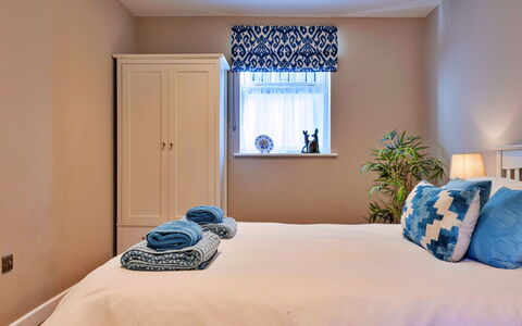 The Asparagus Shed: Furniture, Bed, Interior Design, Bedroom, Bedding, Wall, Bed Sheet, Room, Floor, Wood