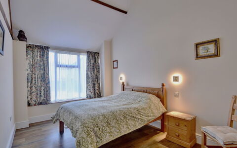 The Owls Rest: Bed, Furniture, Bedroom, Interior Design, Wall, Bed Sheet, Bedding, Wood, Ceiling, Floor
