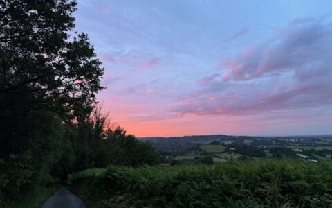 Rough Close Farm Cottage: Sky, Horizon, Nature, Cloud, Afterglow, Natural Landscape, Dusk, Vegetation, Ecoregion, Sunset
