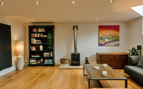 Heather View Chapel: Furniture, Interior Design, Flooring, Floor, Wall, Wood, Wood Flooring, Ceiling, Room, Living Room