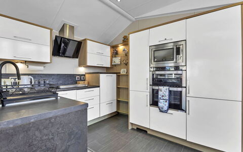 Osprey Court 1: Kitchen, Countertop, Cabinetry, Wood, Interior Design, Flooring, Major Appliance, Kitchen Appliance, Home Appliance, Ceiling