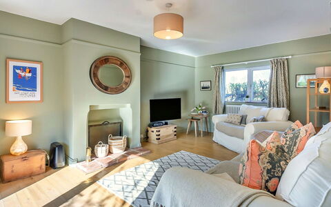 The Old Windmill: Furniture, Interior Design, Flooring, Ceiling, Wood, Floor, Couch, Room, Living Room, Lighting