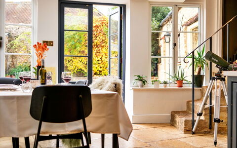 Morley House: Furniture, Interior Design, Wood, Table, Chair, Lighting, Flooring, Kitchen & Dining Room Table, Dining Room, Home
