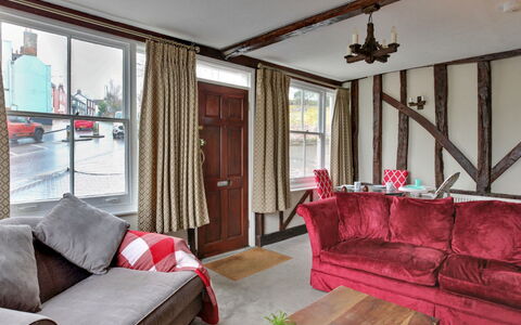 The Red House, Maldon: Furniture, Wood, Home, Interior Design, Room, Apartment, Ceiling, Hardwood, Living Room, Picture Frame