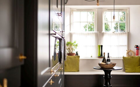 The Mount: Interior Design, Flooring, Furniture, Wood, Floor, Light Fixture, Lighting, Kitchen, Countertop, Home