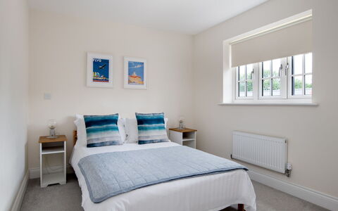 Field View: Interior Design, Bed, Furniture, Wood, Ceiling, Bedroom, Flooring, Floor, Room, Bed Sheet