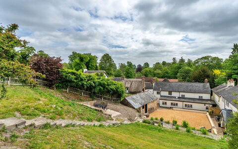 Poundtree: Tree, Grass, House, Landscape, Home, Roof, Cottage, Residential Area, Rural Area