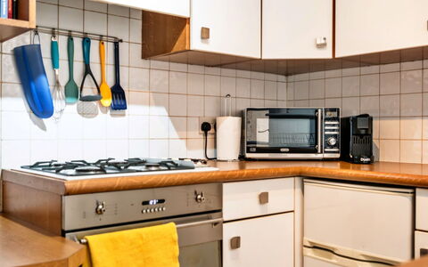 Bath 602: Kitchen Appliance, Kitchen, Countertop, Major Appliance, Cabinetry, Kitchen Stove, Interior Design, Home Appliance, Stove, Gas Stove