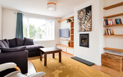 Elizabeth House: Furniture, Interior Design, Flooring, Wall, Floor, Wood, Couch, Room, Ceiling, Living Room