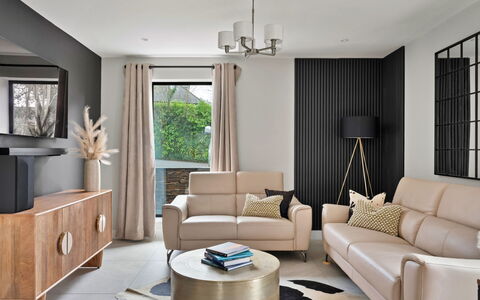 Orchard Rise: Furniture, Interior Design, Flooring, Couch, Floor, Wall, Living Room, Wood, Home, Apartment