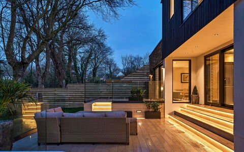 Orchard Rise: Home, Architecture, Facade, Residential Area, Door, Siding, Estate, Cottage, Porch, Stairs