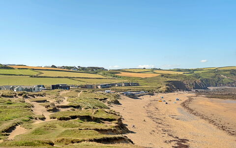 Tregarden: Sky, Cloud, Horizon, Ecoregion, Landscape, Coast, Sand, Terrain, Beach, Coastal And Oceanic Landforms