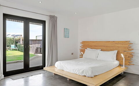 Tregarden: Furniture, Bed, Bedroom, Wood, Flooring, Floor, Interior Design, Bed Sheet, Bedding, Linens