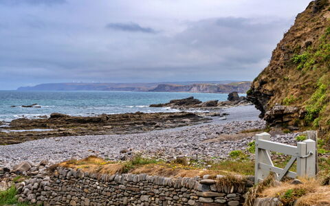 Millook Water: Water, Coast, Body Of Water, Coastal And Oceanic Landforms, Rock, Sea, Shore, Beach, Terrain, Landscape