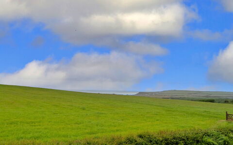 Mucklow, Quinceborough Farm: Blue, Sky, Green, Daytime, Cloud, Grass, Grassland, Natural Environment, Natural Landscape, Plain