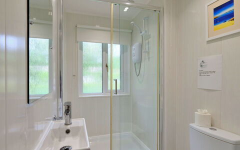 St. Ives 637: Bathroom, Plumbing Fixture, Interior Design, Bathroom Sink, Flooring, Plumbing, Floor, Shower, Tap, Sink