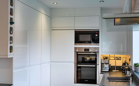Lake View: Kitchen Appliance, Kitchen, Major Appliance, Interior Design, Cabinetry, Flooring, Wood, Countertop, Home Appliance, Ceiling