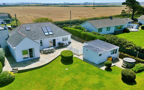 The Coast House: Land Lot, Lawn, Estate, Cottage, Landscaping, Garden, Yard, Design, Villa, Aerial Photography