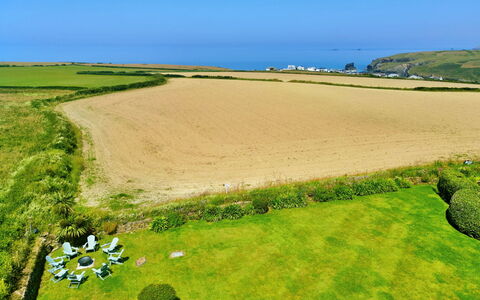 The Coast House: Natural Landscape, Grassland, Plain, Field, Landscape, Land Lot, Bird'S-Eye View, Rural Area, Aerial Photography, Prairie