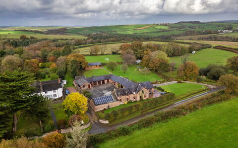 Halcyon Cottage, Stowford: House, Residential Area, Landscape, Home, Plain, Roof, Rural Area, Estate, Human Settlement, Cottage