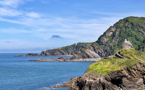 Sea Views Apartment in Ilfracombe: Water, Coast, Rock, Coastal And Oceanic Landforms, Headland, Sea, Terrain, Natural Landscape, Promontory, Highland