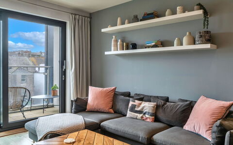 Plymouth Residence 53: Furniture, Interior Design, Couch, Flooring, Wood, Living Room, Floor, Home, Room, Throw Pillow