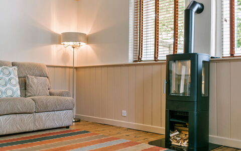 Wallingbrook Lodge: Furniture, Flooring, Wood, Interior Design, Floor, Lighting, Wood Flooring, Living Room, Room, Wood Stain