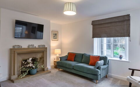 Hillside Rise: Furniture, Interior Design, Wall, Couch, Flooring, Wood, Floor, Ceiling, Room, Living Room