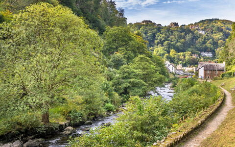 River Cottage: Water, Body Of Water, Watercourse, Water Resources, Tree, Green, Natural Environment, Nature, Stream