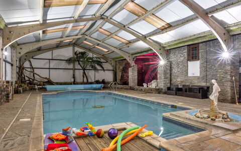 Trimstone Manor - Granary Cottage: Swimming Pool, Composite Material, Resort, Leisure, Leisure Centre, Hotel, Water Feature
