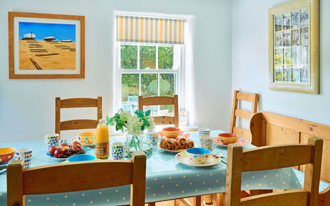 The Anchorage: Furniture, Interior Design, Wood, Table, Flooring, Dining Room, Kitchen & Dining Room Table, Textile, Floor, Chair