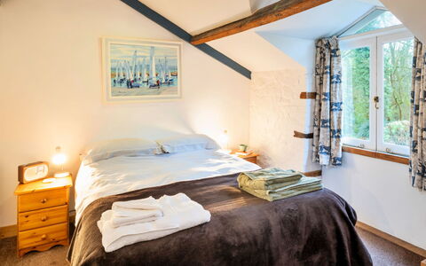 Little Roost: Wall, Bedroom, Wood, Furniture, Bed, Home, House, Bed Sheet, Interior Design, Bedding