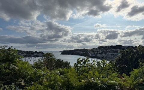 Three Quarter Cottage: Sky, Blue, Water Resources, Cloud, Water, Body Of Water, Nature, Vegetation, Horizon, Summer