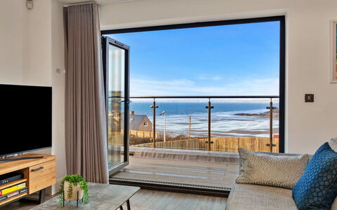 No.1 Sand Banks: Wood, Furniture, Floor, Sea, Hardwood, Ocean, Apartment, Wood Flooring, Chair, Coast