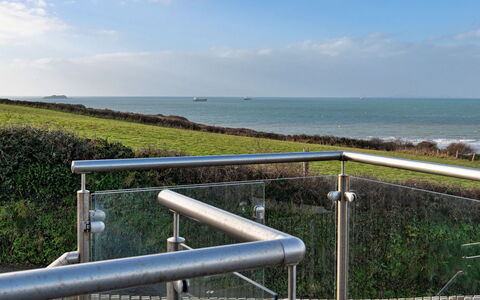 No.1 Sand Banks: Horizon, Sea, Coastal And Oceanic Landforms, Coast, Ocean, Handrail, Shore, Fence, Beach, Sound