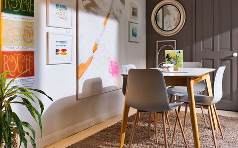 Wallis Cottage: Furniture, Interior Design, Flooring, Wood, Floor, Table, Room, Kitchen & Dining Room Table, Dining Room, Home