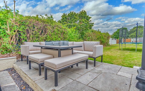 Dockyard House: Furniture, Outdoor Furniture, Public Space, Chair, Garden, Outdoor Table, Patio, Couch