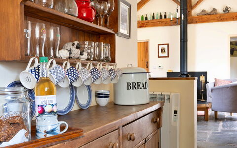 Drovers Retreat: Furniture, Wood, Interior Design, Flooring, Lighting, Cabinetry, Kitchen, Room, Ceiling, Wood Stain