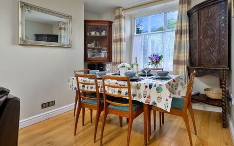 Artro View: Furniture, Interior Design, Flooring, Wood, Dining Room, Table, Chair, Floor, Room, Kitchen & Dining Room Table