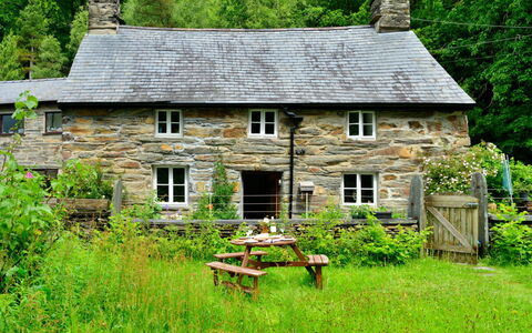 Tafarn Trip: Grass, House, Cottage, Shrub, Rural Area, Home, Groundcover, Spring, Garden, Farmhouse