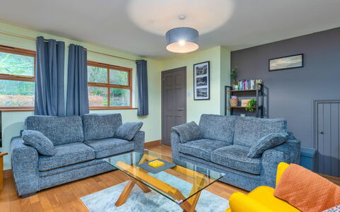Riverstone Cottage: Furniture, Interior Design, Couch, Flooring, Floor, Living Room, Home, Room, Apartment