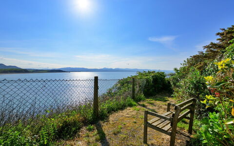 Awel Y Mor: Blue, Green, Nature, Vegetation, Natural Landscape, Horizon, Landscape, Sea, Coastal And Oceanic Landforms, Cloud