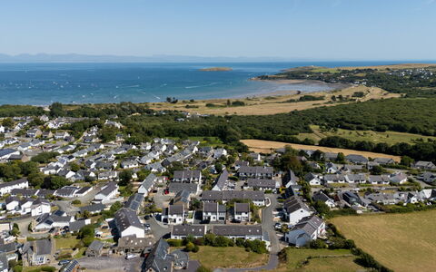 Ty Glan Y Mor: Coast, Coastal And Oceanic Landforms, Sea, Aerial Photography, Ocean, Bird'S-Eye View, Bay, Shore, Beach