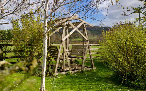 Waen Farm Cottage: Wood, Spring, Twig, Garden, Pasture, Woodland, Outdoor Structure, Garden Buildings, Backyard
