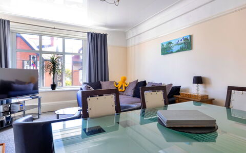 Colwyn Bay 646: Furniture, Interior Design, Flooring, Floor, Ceiling, Couch, Room, Lighting, Table, Living Room