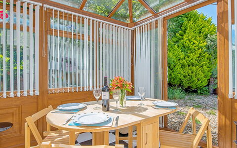Morwen: Wood, Interior Design, Furniture, Porch, Eco Hotel, Wood Stain, Glass, Hardwood, Shade, Ceiling