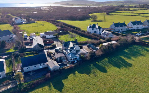 Penrhos Sea Cottage: Residential Area, Plain, Landscape, House, Rural Area, Land Lot, Home, Human Settlement, Suburb, Village